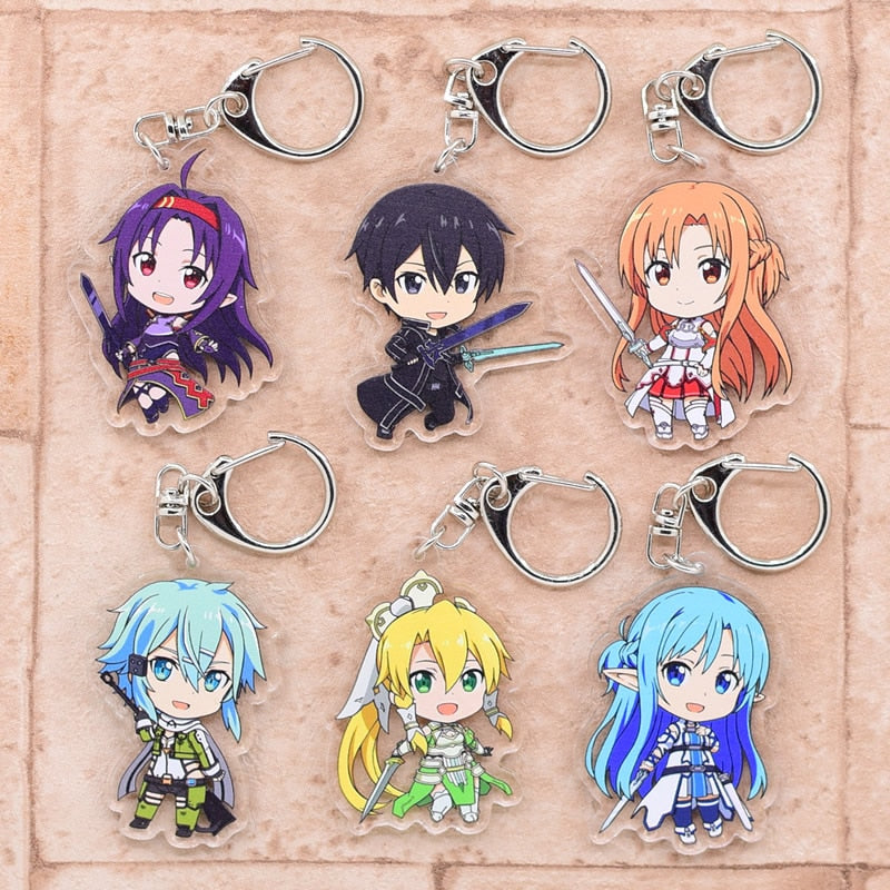 Chaveiros Sword Art Online