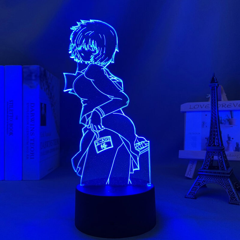 Luminária 3D Mikoto Urabe