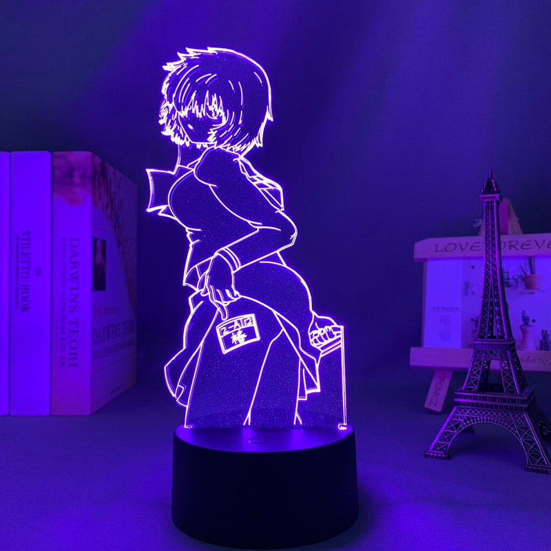 Luminária 3D Mikoto Urabe