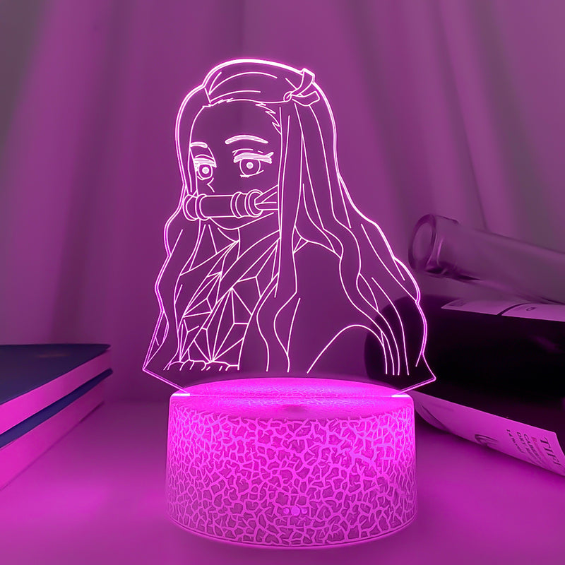 Luminária 3D Nezuko