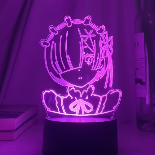 Luminária 3D Rem