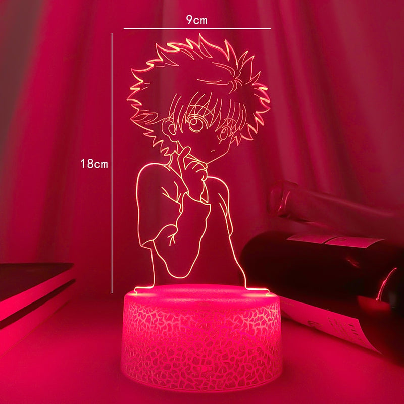 Luminária 3D Killua Zoldyck